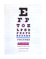 Eye Chart Tom Lincoln 3D